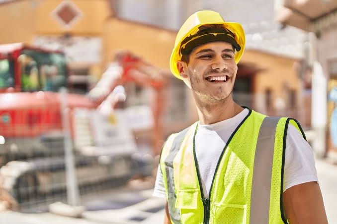 Wayne Construction Company builder on site